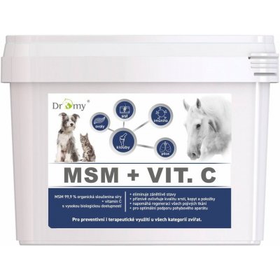 Dromy MSM vitamin C 5,5 kg – Zboží Dáma