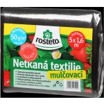 Neotex Netkaná textilie Rosteto 50g 5 x 1,6 m černá – Zboží Mobilmania