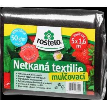 Neotex Netkaná textilie Rosteto 50g 5 x 1,6 m černá