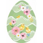 Easy Life Velikonoční podnos ve tvaru vejce Egg Hunt 30x21cm Žlutý – Zboží Mobilmania