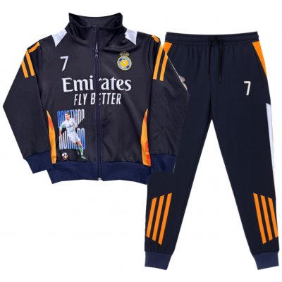 Numberoplus dětská sportovní tepláková souprava Real Madrid Emirates Fly Better 25/26 Ronaldo CR7 – Zboží Dáma