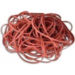 Gumičky stahovací průměr 5 cm, tloušťka 3 mm, červené, 1 kg – Hledejceny.cz