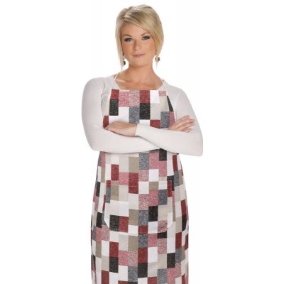 Bellatex zástěra Ema cihla bordó – Zbozi.Blesk.cz