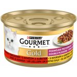 Gourmet Gold hovězí kuře new 85 g – Hledejceny.cz