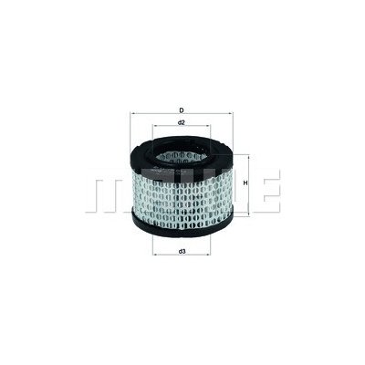 MAHLE ORIGINAL Vzduchový filtr LX191 – Hledejceny.cz