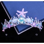 B-Top postříbřená korunka do vlasů Oceán – Zboží Dáma