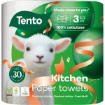 Tento Kitchen Innovations kuchyňské papírové utěrky 3vrstvé 2× 17 m 2 role – Zboží Dáma