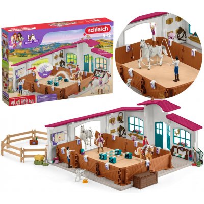 Schleich jezdecká aréna Peppertree – Zboží Mobilmania