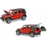 Bruder 2525 JEEP WRANGLER Rubicon červená – Zbozi.Blesk.cz