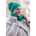 Zimní set čepice a nákrčník KLASIK trávově zelená – Hledejceny.cz