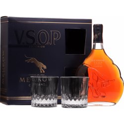 Meukow VSOP Superior 40% 0,7 l (dárkové balení 2 sklenice)
