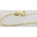 Klenoty Budín Zlatý přívěskový řetízek ze žlutého zlata anker 2840202 – Zboží Dáma Klenoty Budín Zlatý přívěskový řetízek ze žlutého zlata anker 2840202 – Zboží Dáma