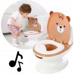 Primabobo Baby interaktivní nočník zvířátko hnědý medvídek – Zboží Dáma