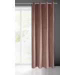 ZÁVĚS PIERRE CARDIN NA KROUŽCÍCH 140X250 CM TMAVĚ RŮŽOVÝ – Hledejceny.cz