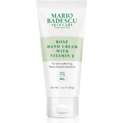 Mario Badescu krém na ruce Rose Hand Cream With Vitamin E 85 g