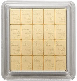 Valcambi zlatý slitek Philoro 20 x 1 g