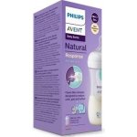 Philips Avent láhev Natural Response s ventilem AirFree slon bílá 260 ml – Zboží Mobilmania