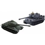 IQ models Tiger I vs. T34/85 sada bojujících tanků 2,4 GHz RC 65781 RTR 1:10 – Zboží Mobilmania