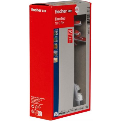 Fischer 539026 DUOTEC 10 S PH LD 2komponentní hmoždinka 50 mm 10 mm 10 ks – Sleviste.cz