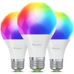 Nanoleaf NF080B02-3A19E SADA 3xLED RGBW Stm. žárovka E27/8,5W 2700-6500K Wi-Fi NL0050 – Hledejceny.cz