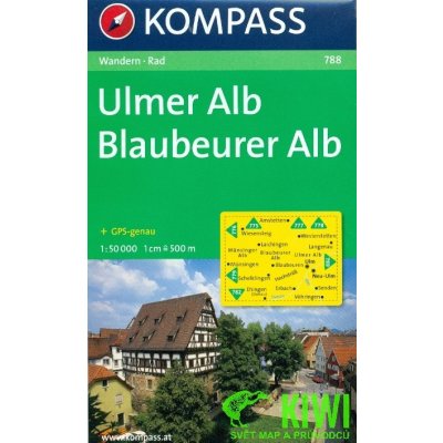Ulmer Alb Blaubeurer Alb 788 1:50T NKOM
