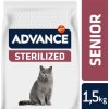 Granule pro kočky Advance Sterilized Senior Cat 1,5 kg