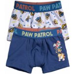 Chlapecké boxerky PAW PATROL balení 2 ks modré + bílé – Zboží Dáma