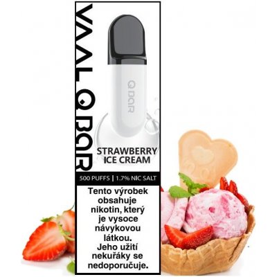 Joyetech VAAL Q Bar Strawberry Ice Cream 17 mg 500 potáhnutí 1 ks – Zbozi.Blesk.cz