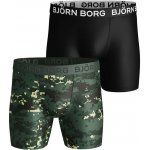 Björn Borg Shorts Per BB Digital Woodland 2P duck green – Hledejceny.cz