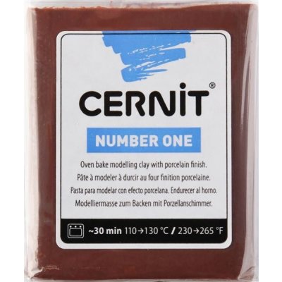 CERNIT Modelovací hmota Hnědá 56 g – Zboží Dáma