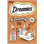 Dreamies Pochoutka pro kočky Creamy s kuřecím, 4x 10 g – Hledejceny.cz