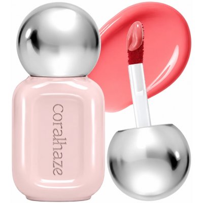 Coralhaze Dew Drop Tint 202 Mellow Lesklá barva na rty s vrstvitelnou intenzitou a šťavnatým finišem 4,5 g – Sleviste.cz