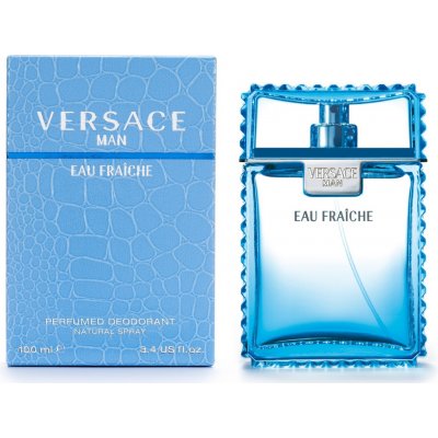 Versace Man Eau Fraiche deodorant sklo 100 ml – Zboží Mobilmania