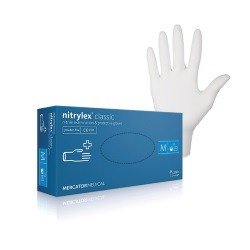 Mercator Medical Nitrylex Classic nepudrované bílé 200 ks