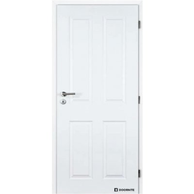Doornite Odysseus 70 P, 70 × 197 cm, lakované, pravé, bílé, plné C1M4WP.70P1 – Zboží Mobilmania