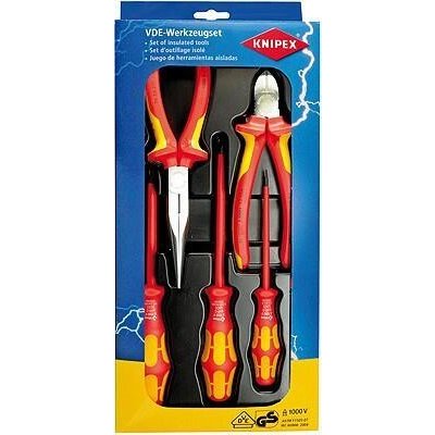 Knipex 00 20 13 - sada 5 ks nářadí pro elektrikáře, certifikace VDE, do 1 000 V