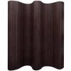 Paraván ZBXL Paraván bambusový tmavě hnědý 250 x 165 cm