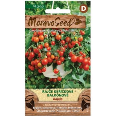 MoravoSeed Rajče keříčkové balkónové BAJAJA, červené 65364