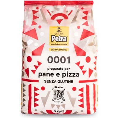 Petra Směs bezlepková Zero Glutine chléb pizza 3 kg – Zboží Dáma