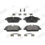 JURID Sada brzdových destiček Jurid WHITE JRD 573137JC | Zboží Auto