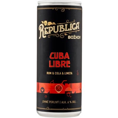 Republica Cuba Libre 250 ml (holá láhev) – Zboží Dáma