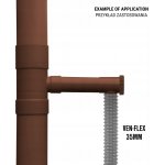 Bradas Sběrač dešťové vody s ventilem 90 mm hnědý – Sleviste.cz