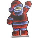 Světelná figurka Santa Claus LED Lafiora 330 LED různobarevná – Hledejceny.cz