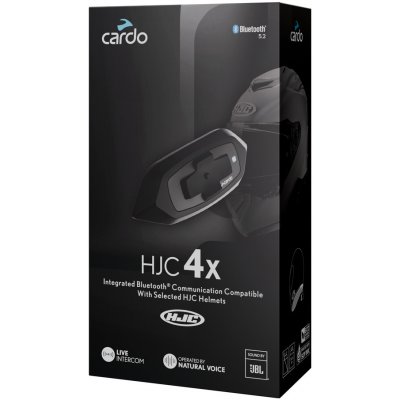 Cardo HJC 4X – Zboží Mobilmania