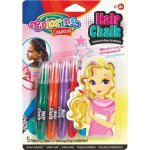 Colorino Barevné křídy na vlasy 5 barev – Zbozi.Blesk.cz