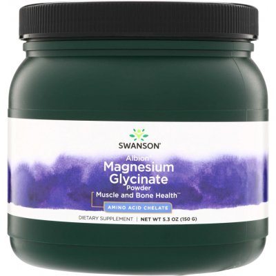 Swanson Magnesium Glycinate powder 150 g – Hledejceny.cz