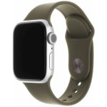 FIXED Silicone Strap na Apple Watch 38/40/41 mm - olivový FIXSST-434-OL – Zboží Živě