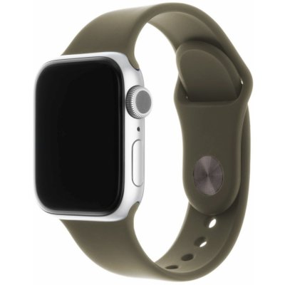 FIXED Silicone Strap na Apple Watch 38/40/41 mm - olivový FIXSST-434-OL – Zboží Živě