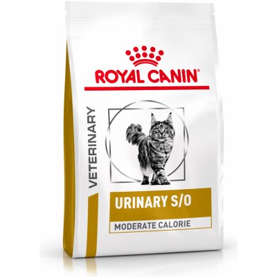 Royal Canin Veterinary Health Nutrition Cat Urinary S/O Moderate Calorie 9 kg – Zboží Mobilmania