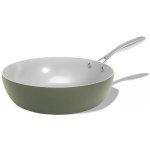 Elmich Nepřilnavá keramická Wok pánev Vital 26 cm olivově zelená – Hledejceny.cz